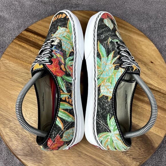 Vans X Crayola Women's Size 9 Shoes White Rainbow Colorful Low Skater Sneakers - Picture 5 of 9